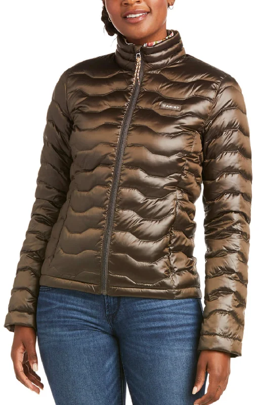 Ariat women ideal 3.0 down jacket - iridescent banyan bark